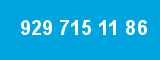 929 715 11 86